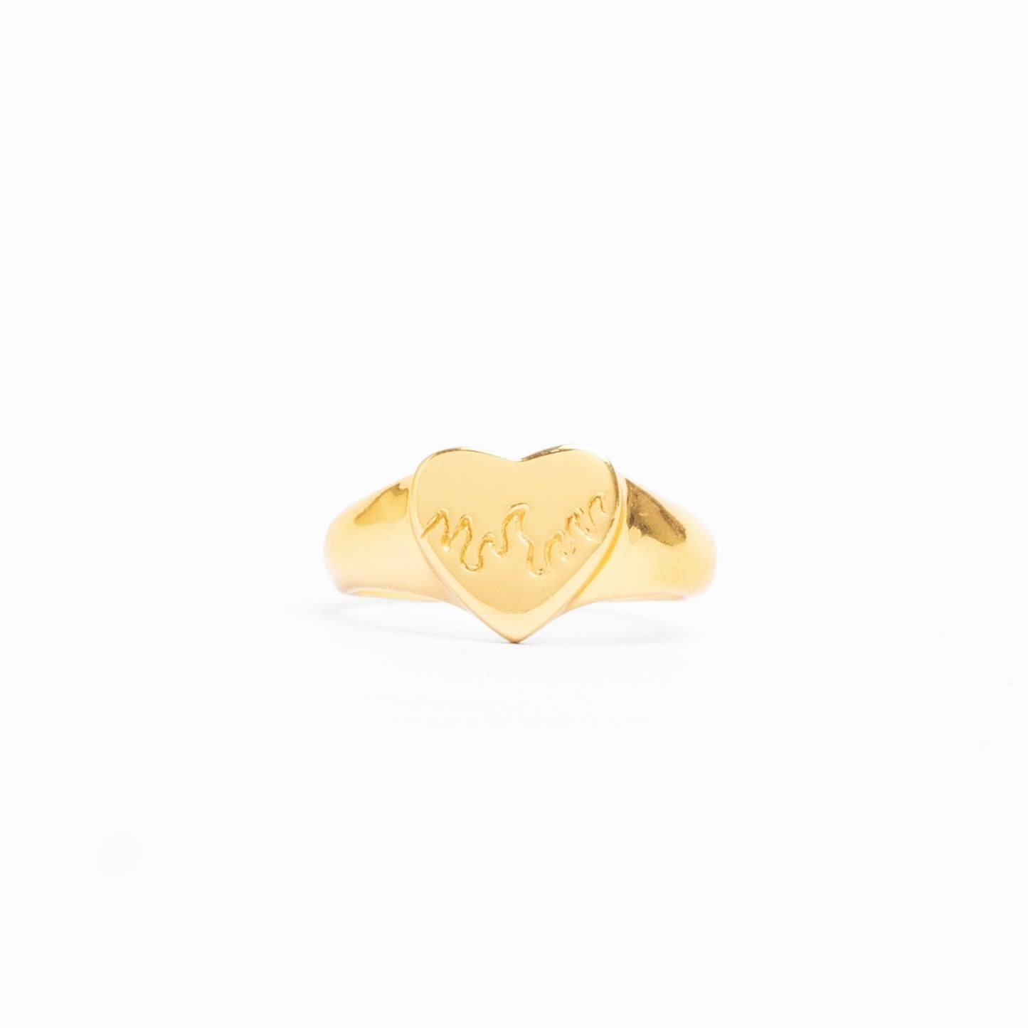 Ahi Manawa Ring - Gold Plated