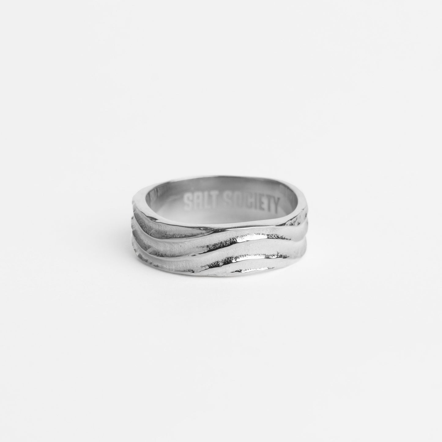 Reef Wave Ring - 925 Sterling Silver