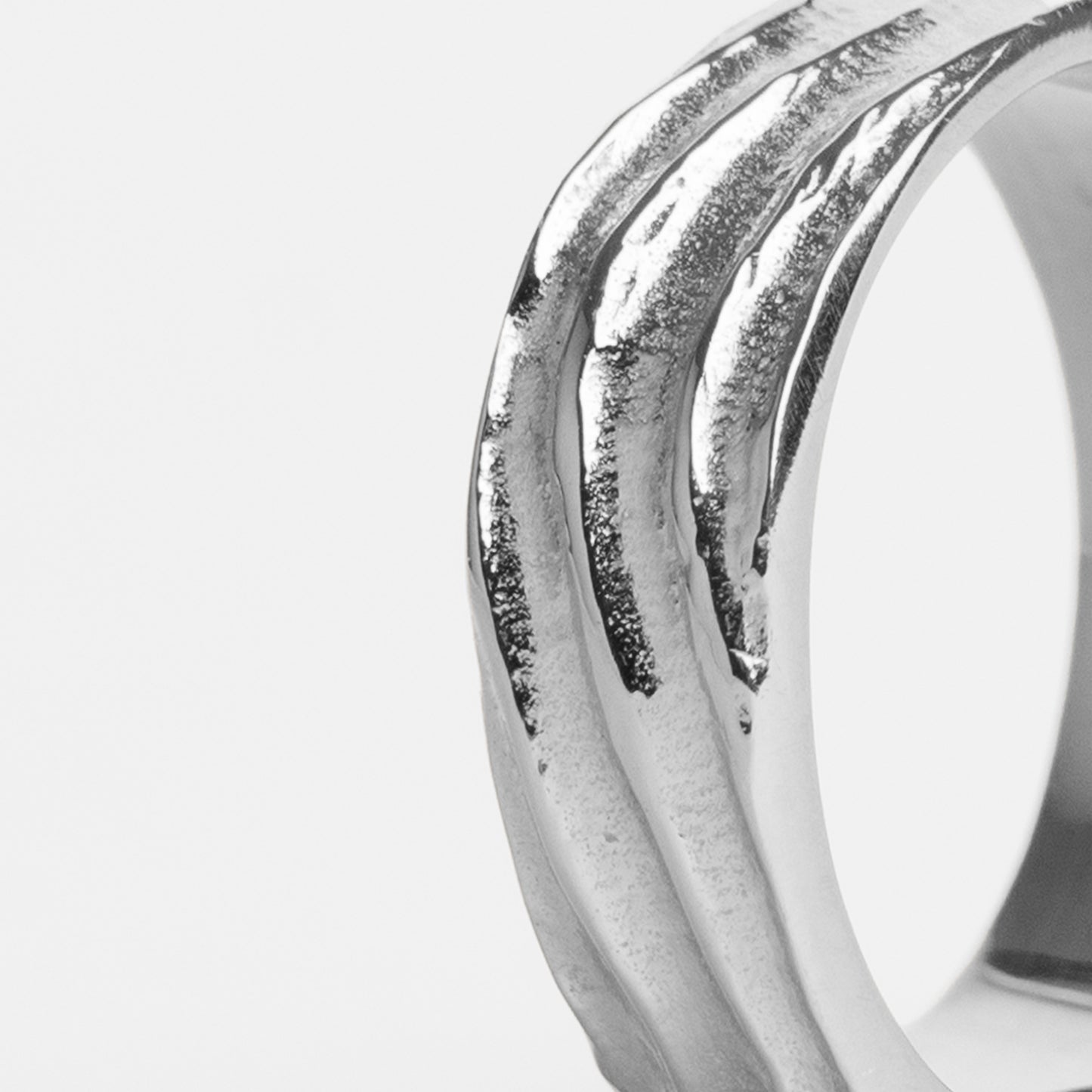 Reef Wave Ring - 925 Sterling Silver