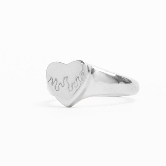 Ahi Manawa Ring - 925 Sterling Silver