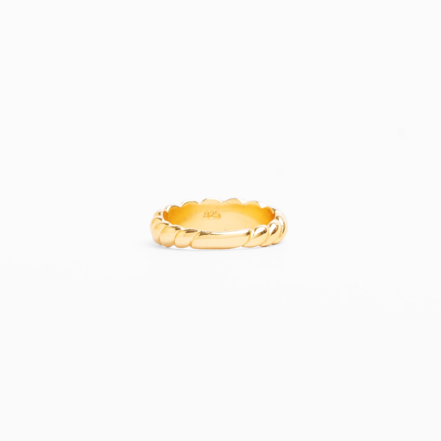 Sienna Croissant Ring - Gold Plated