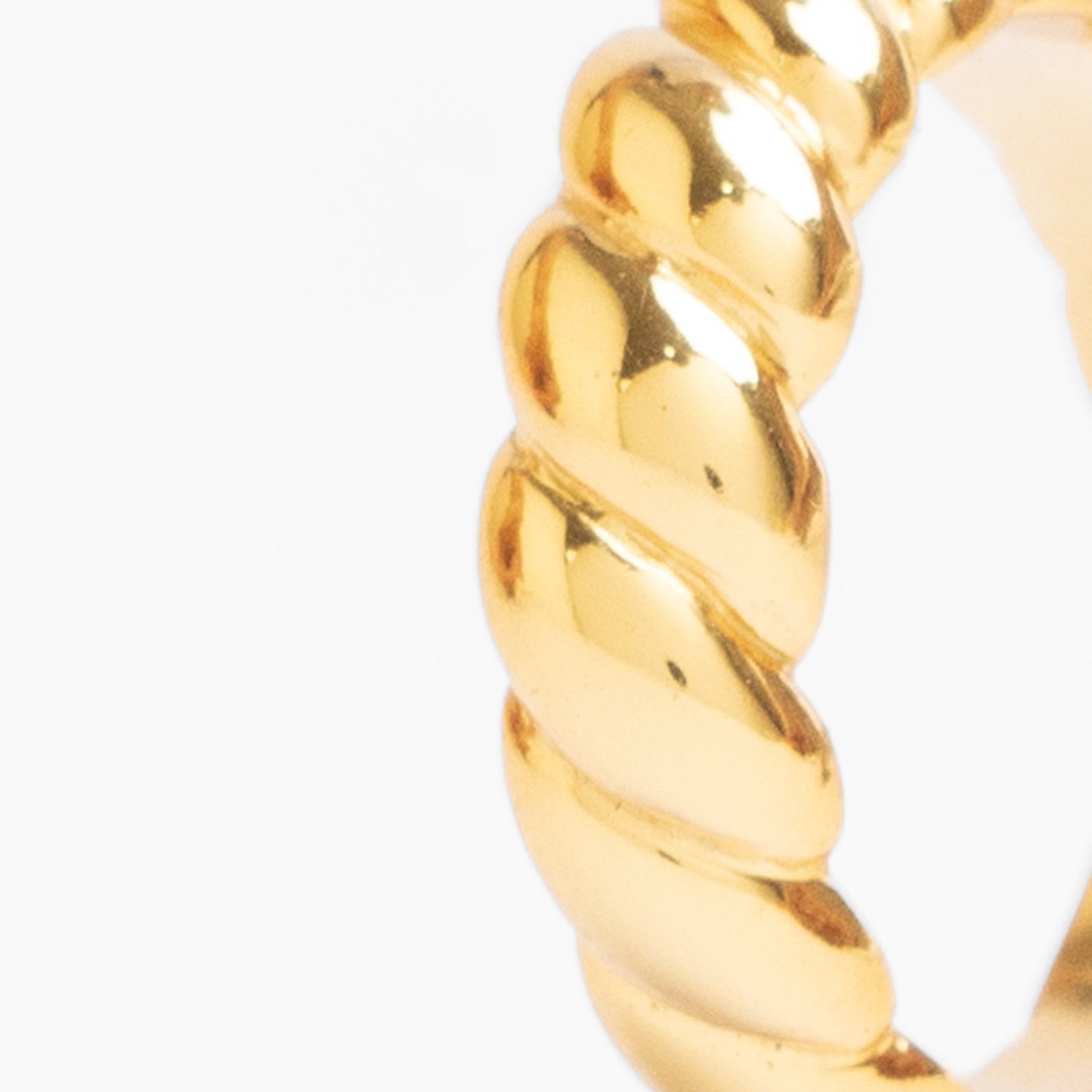 Sienna Croissant Ring - Gold Plated