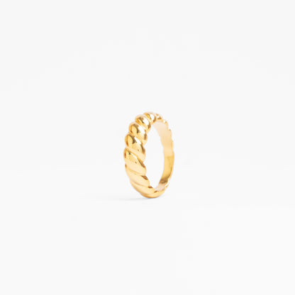 Sienna Croissant Ring - Gold Plated