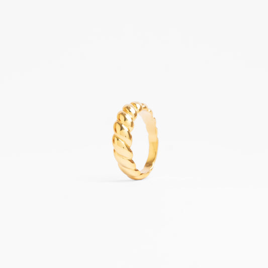 Sienna Croissant Ring - Gold Plated