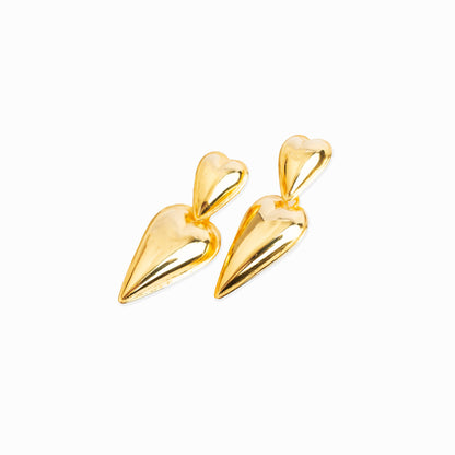 Manawa Drop Earrings - Gold Plated