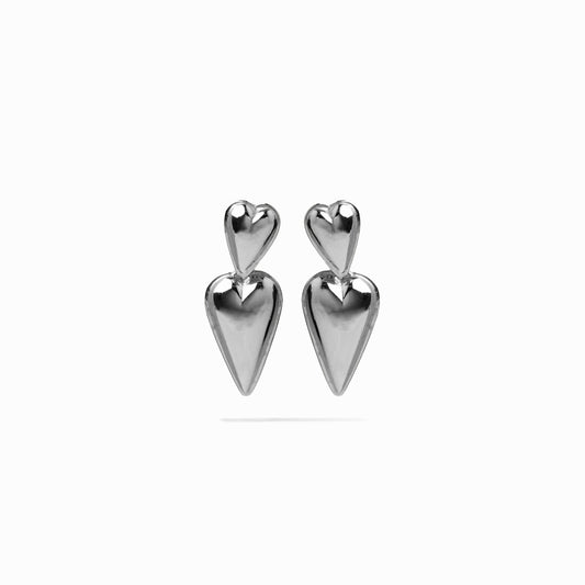 Manawa Drop Earrings - 925 Sterling Silver