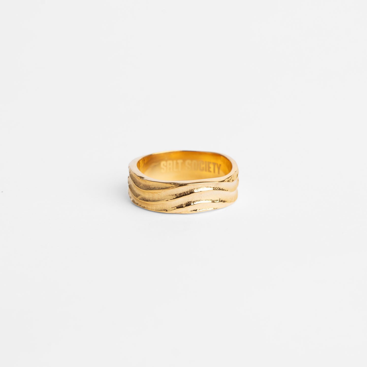 Reef Wave Ring - Gold Plated