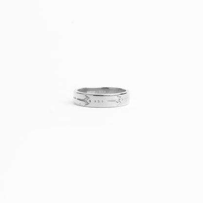 Manu Signature Band - 925 Sterling Silver